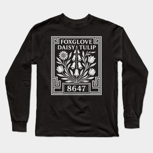 foxglove-daisy-tulip Long Sleeve T-Shirt
